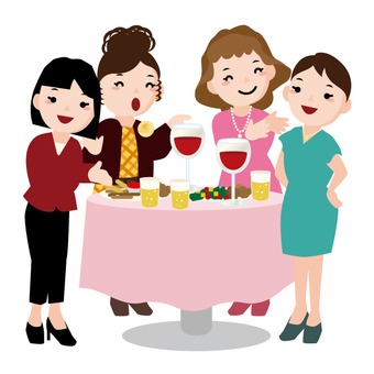 フォーマルなパーティーのイラストかわいいフリー素材集 いらすとや