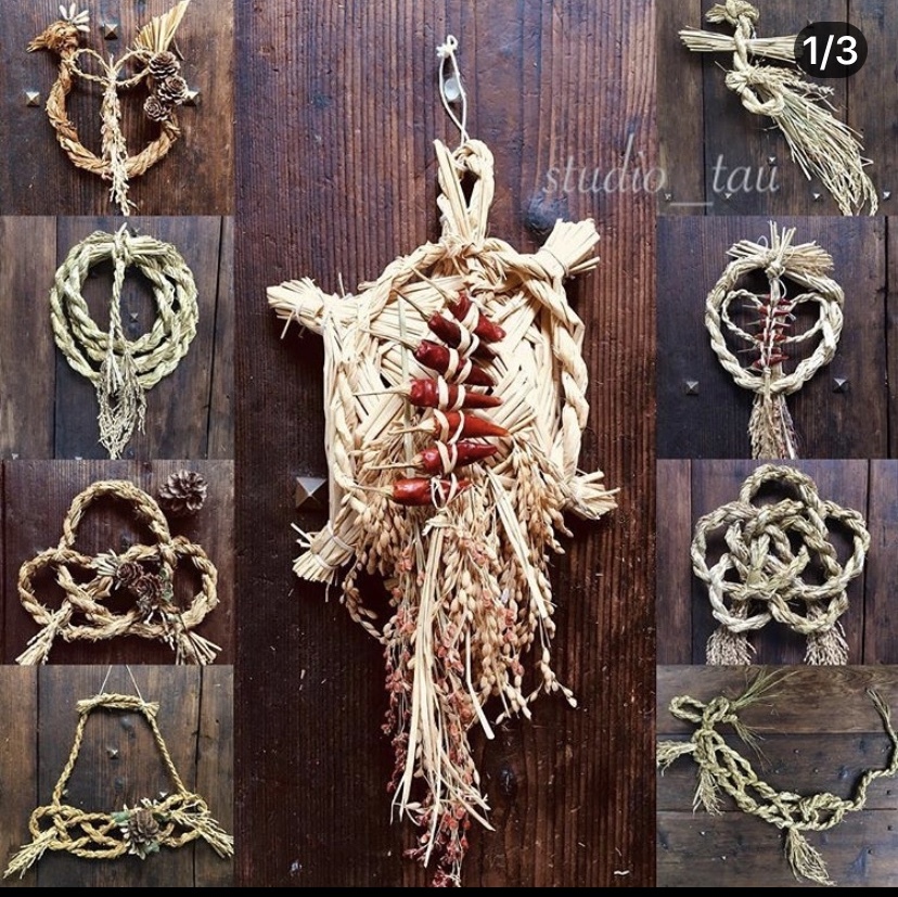 収穫したワラで正月飾りを作る！庭でバケツ稲づくり田中安良里の庭ノート