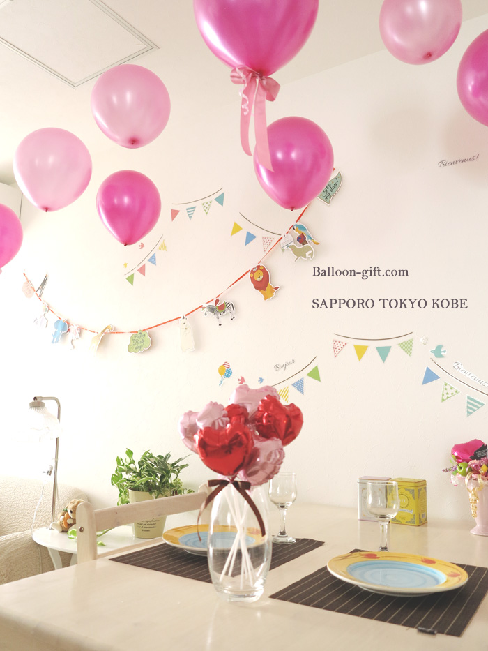 ヘリウムガスを使わないでもできるバルーンの飾り方まとめmarry マリー