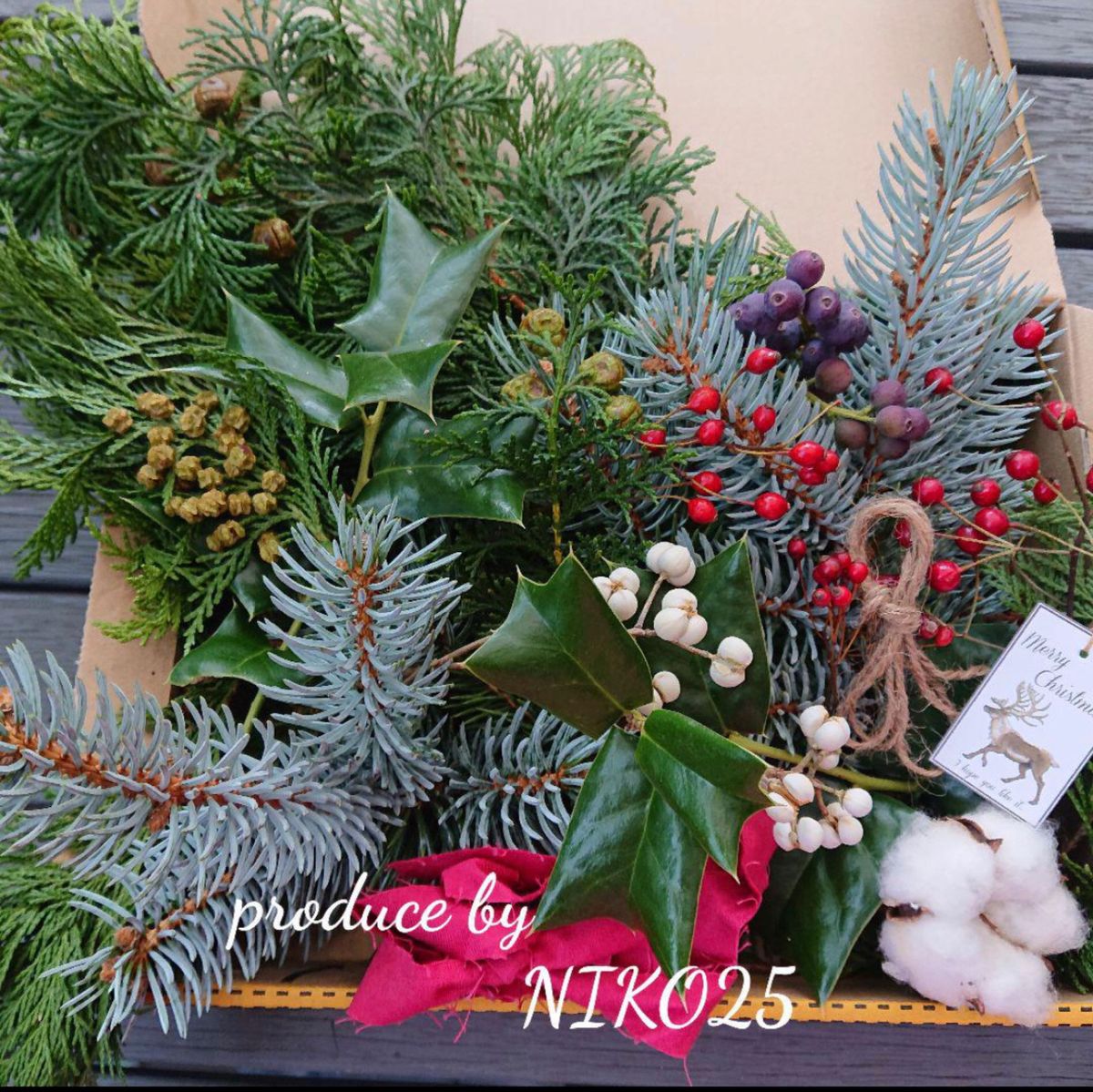 ハーブを活用して簡単に完成！ クリスマススワッグの作り方GardenStoryガーデンストーリー