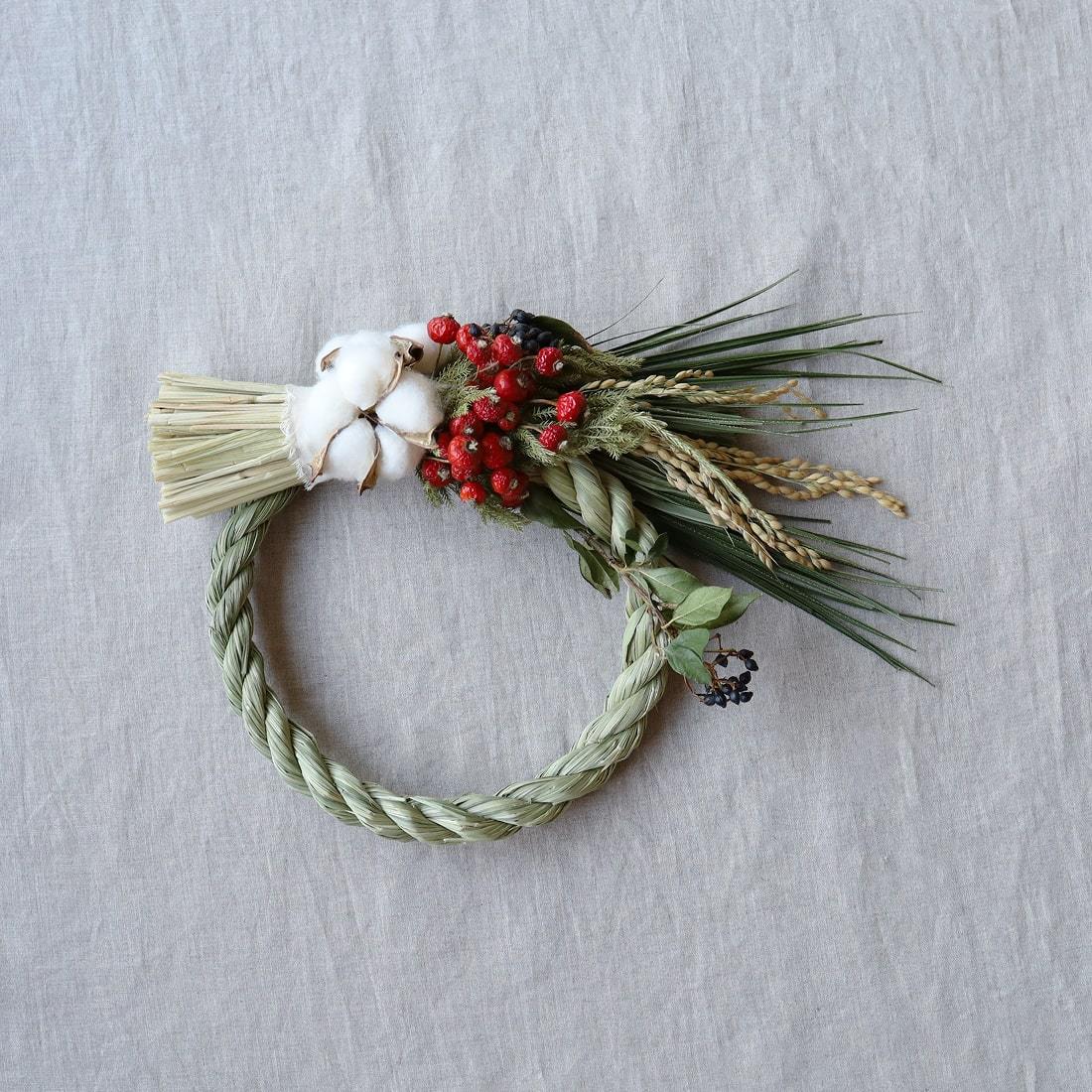 しめ縄飾りを作ってみた！しずく田んぼ部 番外編神山しずくプロジェクト