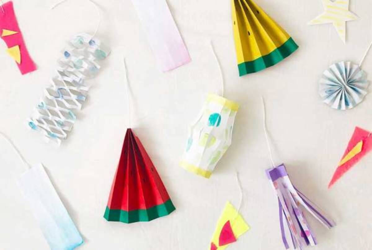 七夕飾り 吹き流しの作り方🎋