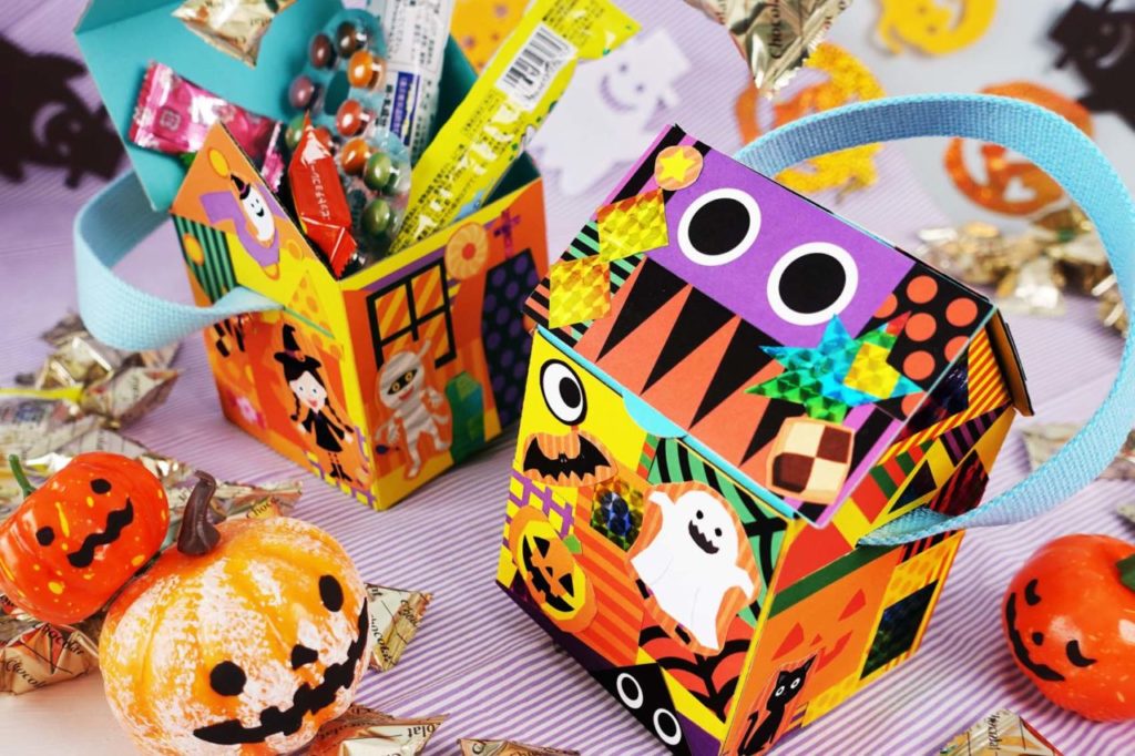 ハロウィン工作 仮装の仕上げに持たせたい♪「お菓子入れ」の作り方