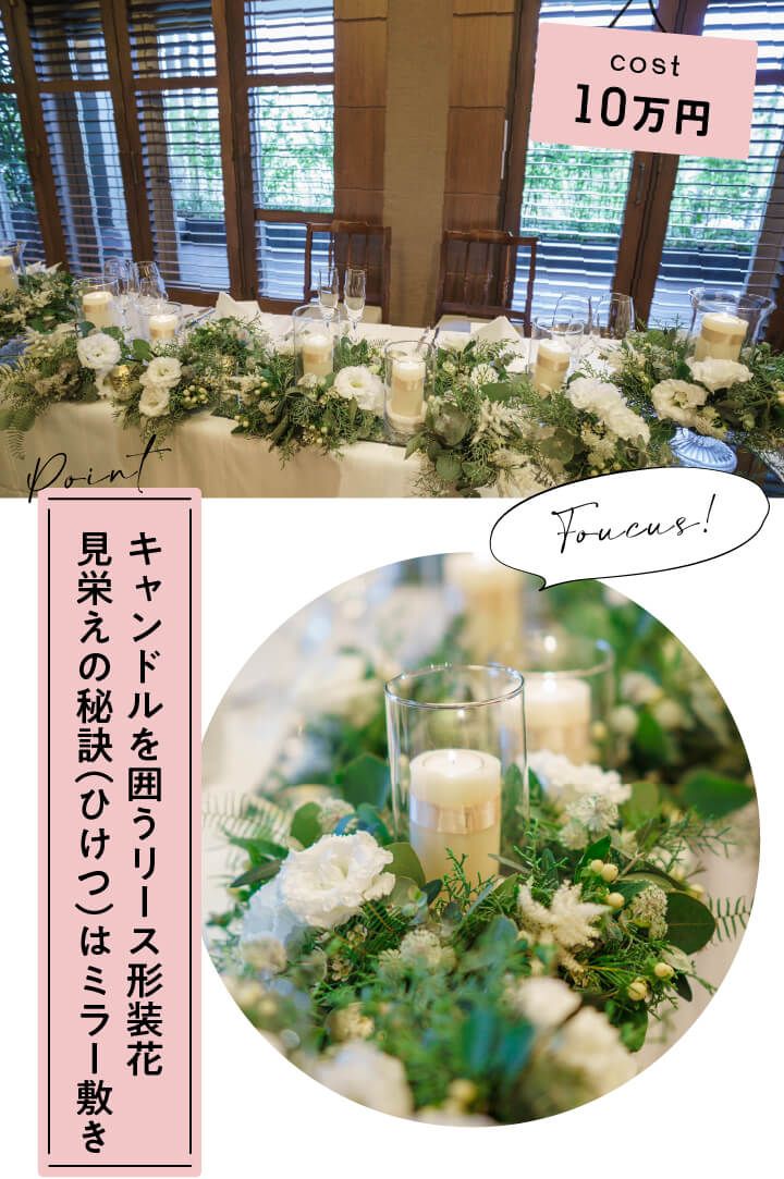 結婚式装花はいくら？費用相場と節約術！失敗しない賢い選び方ゼロハピ全額後払いで貯金0円でもできる大阪限定の格安結婚式