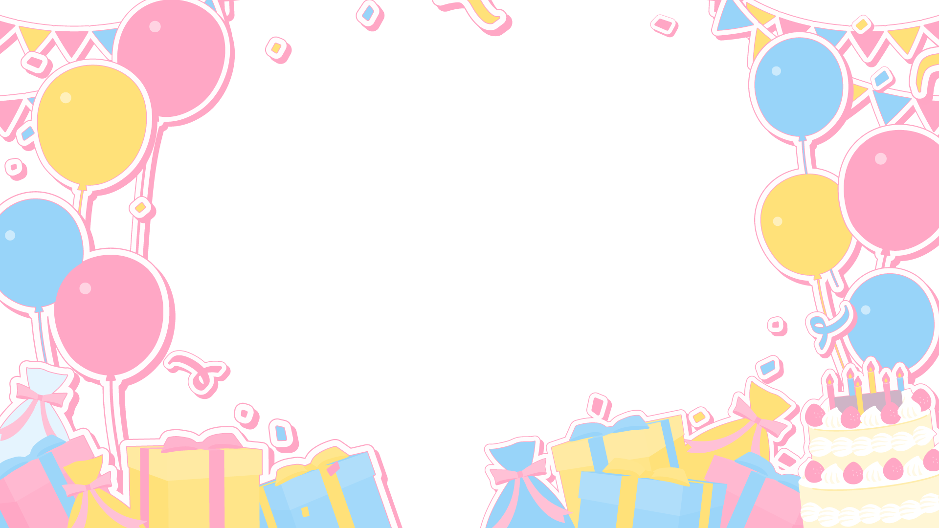 誕生日カードイラスト無料イラスト・フリー素材なら「イラストAC」