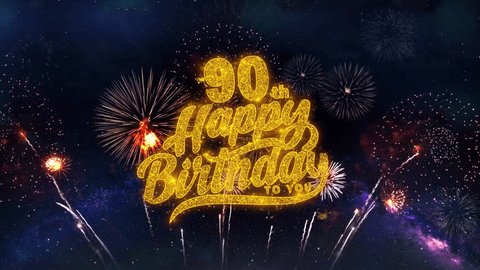 INPHER DIY 年齢 バースデーカード 花火 ポップアップケーキ ライトと音楽 ブラックとゴールド Happy Birthdayカード旦那様 男性 女性 お母様 祖母へのギフト