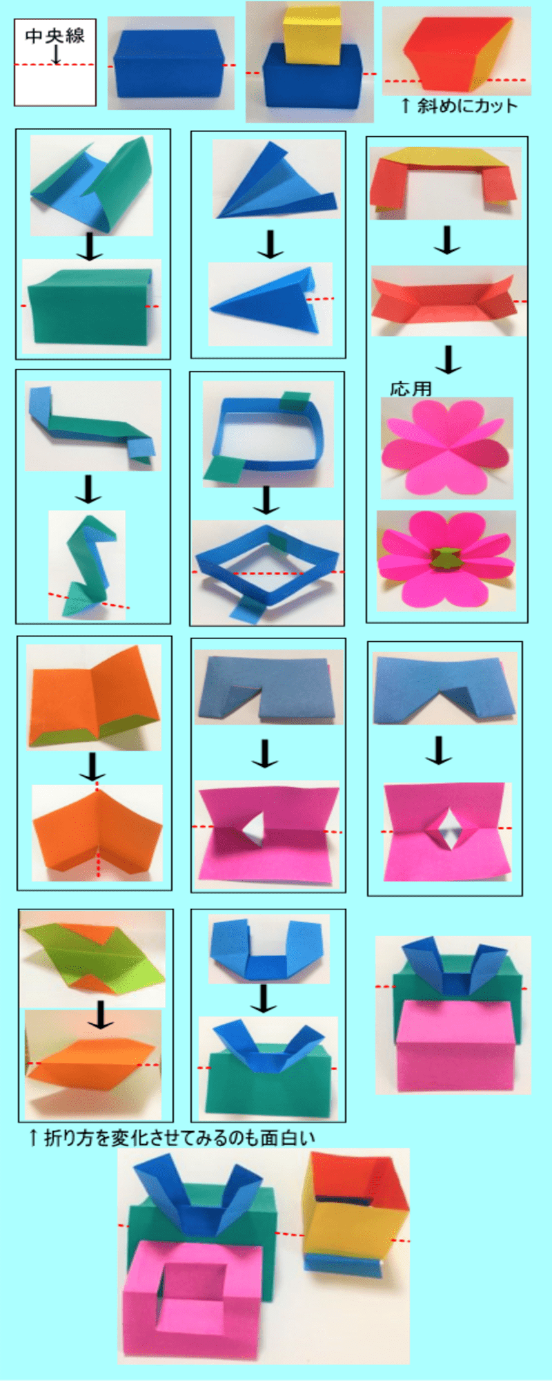 飛び出すカードの作り方 花の簡単な手作り方法！かわいい