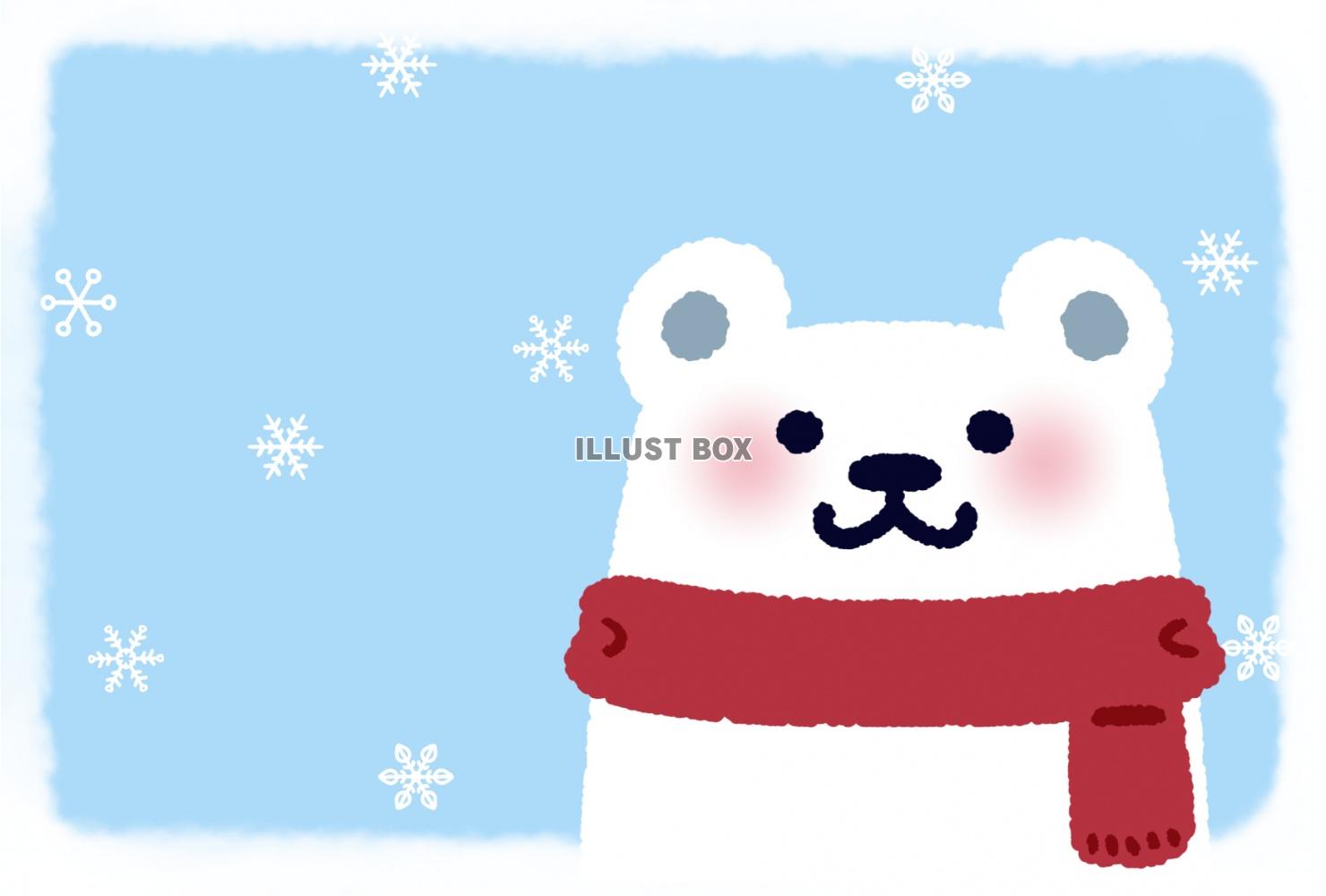 寒中見舞いはがきテンプレート「温泉お猿」ダウンロードかわいい無料はがきテンプレート はがき絵箱