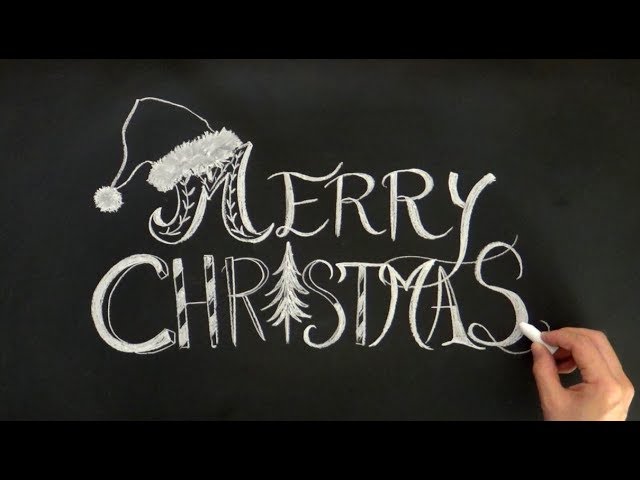 クリスマス ブラックボードイラスト無料イラスト・フリー素材なら「イラストAC」