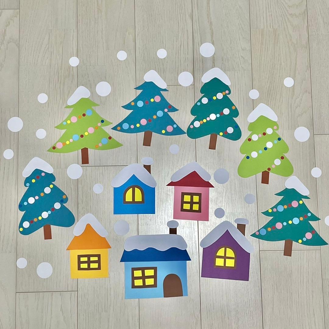 クリスマスツリー 製作キット 壁面飾り 保育 高齢者 クラフト