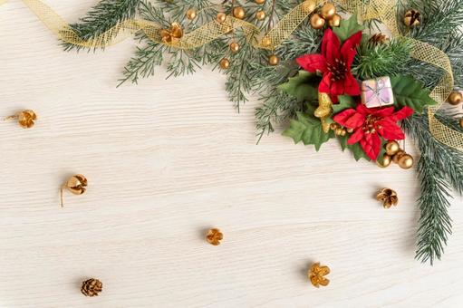 雪の結晶の美しいおしゃれクリスマスツリー背景イラスト無料フリー85135素材Good