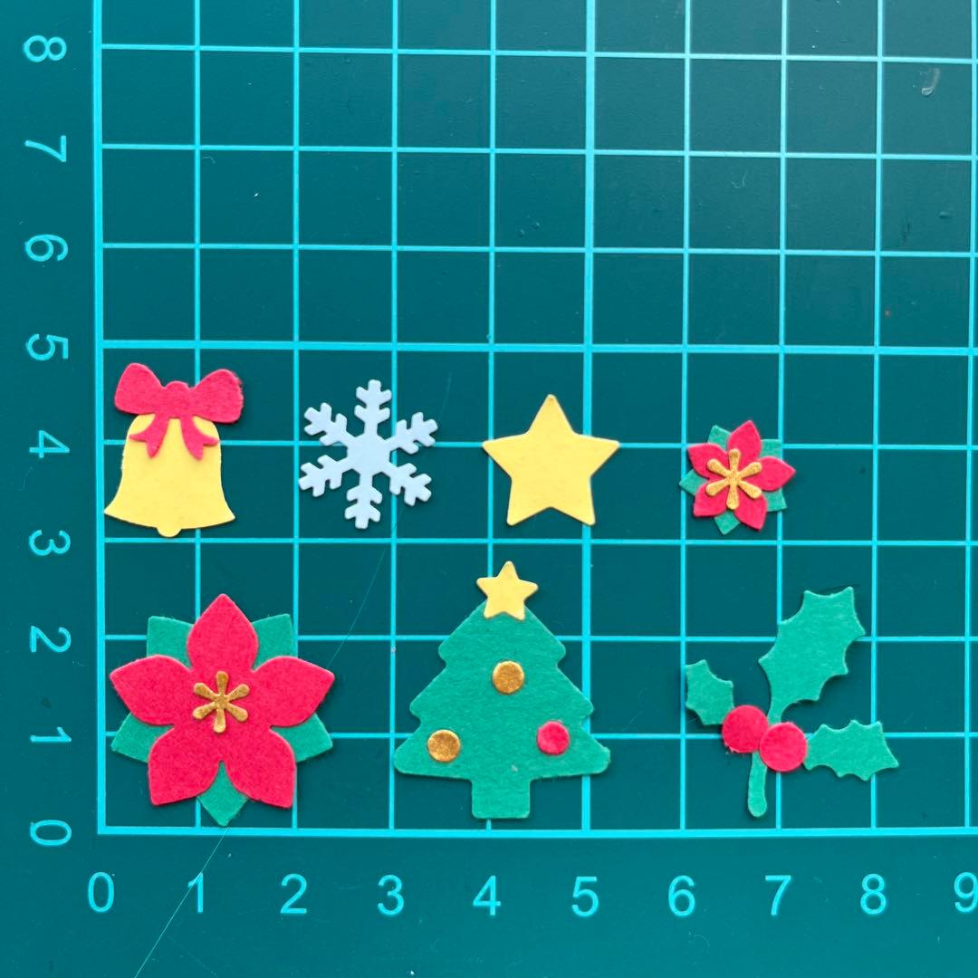 ☆オーダー受付中☆ねずみさんのクリスマス☆ツリー☆ダイカット☆クラフトパンチ