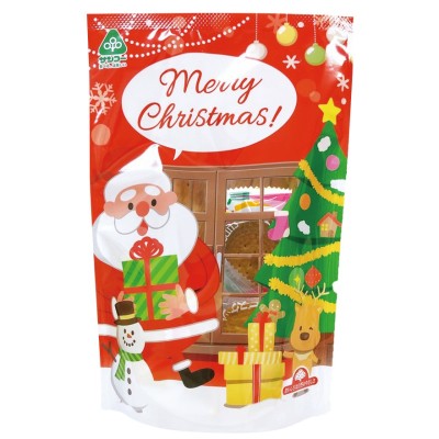 38cm クリスマス限定セット クリスマスブーツ型 お菓子詰め合わせ・セットAクリスマスお菓子の詰め合わせ駄菓子の卸・通販２丁目ひみつ基地