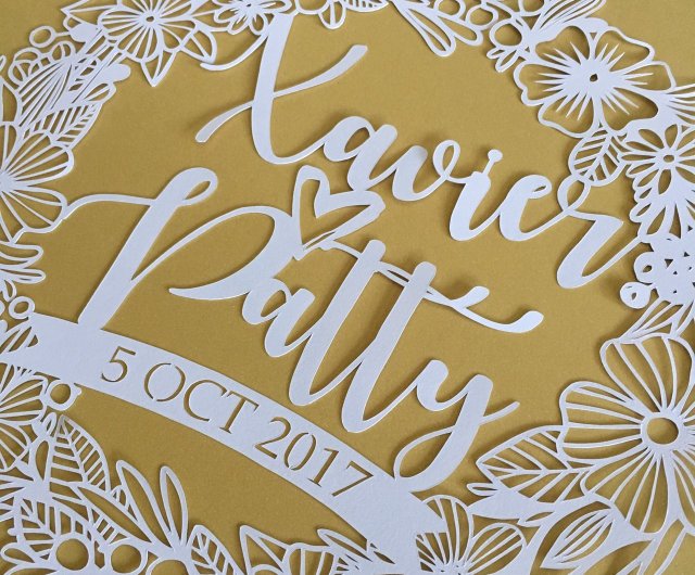 ウェディングアニバーサリーポスター Flowers Wreathその他ペーパーアイテム M.M.GRACE 通販12894718Creema クリーマ