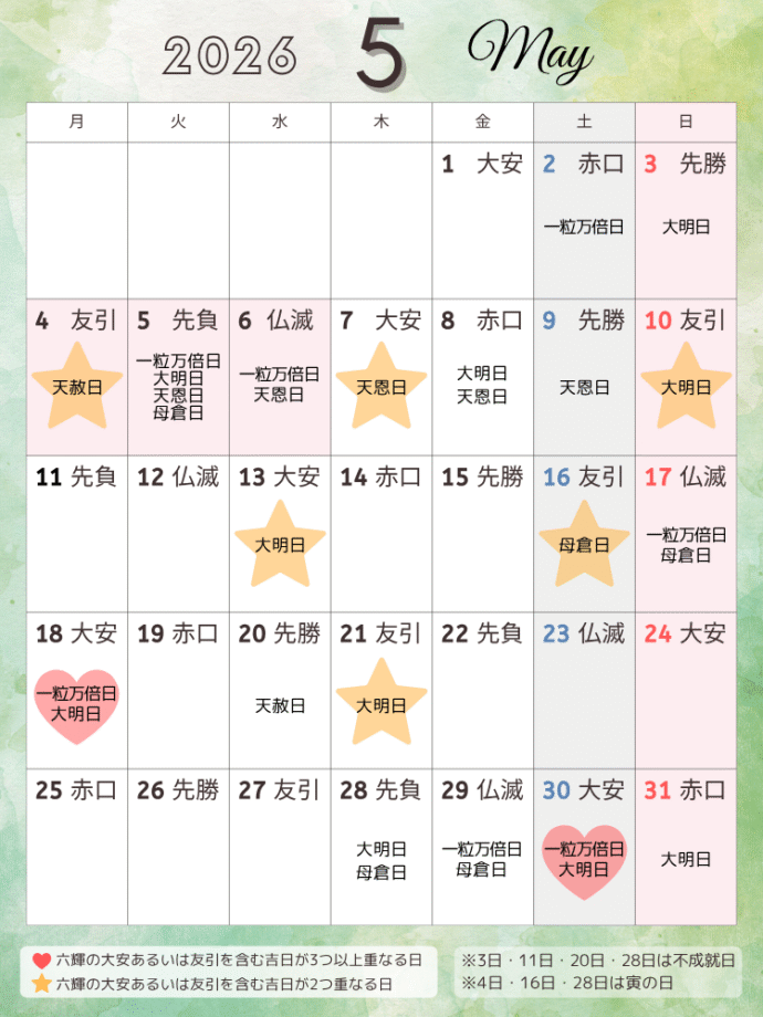 仏滅とは何か？意味を簡単に解説します用語集やさ終
