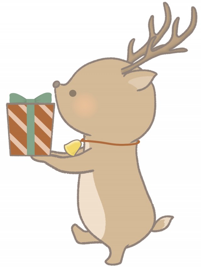 ポイントは隙間＆一筆感！こなれ線でクリスマス『赤鼻のトナカイ』イラスト カモ- エキスパート - Yahoo!ニュース