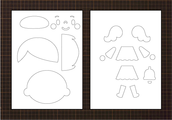 壁面飾り型紙 フリーで使えるクリスマスの壁面飾り型紙です☆イラストレーターとまこのひとりごと