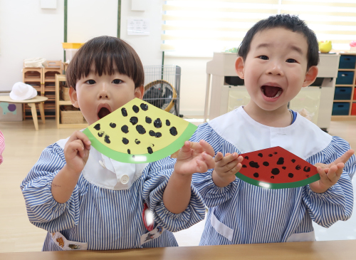 七夕☆彡焼津・三島・沼津 0歳～2歳までの認可保育園 グローアップ