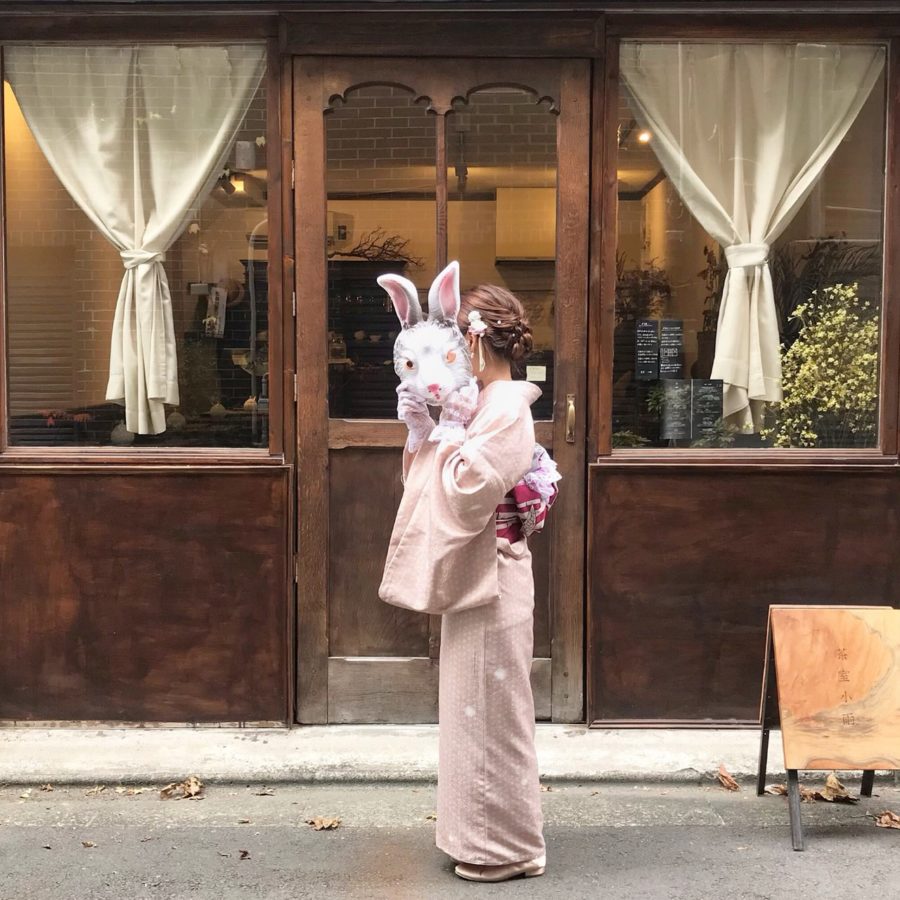 お祭り お面付け方TikTok