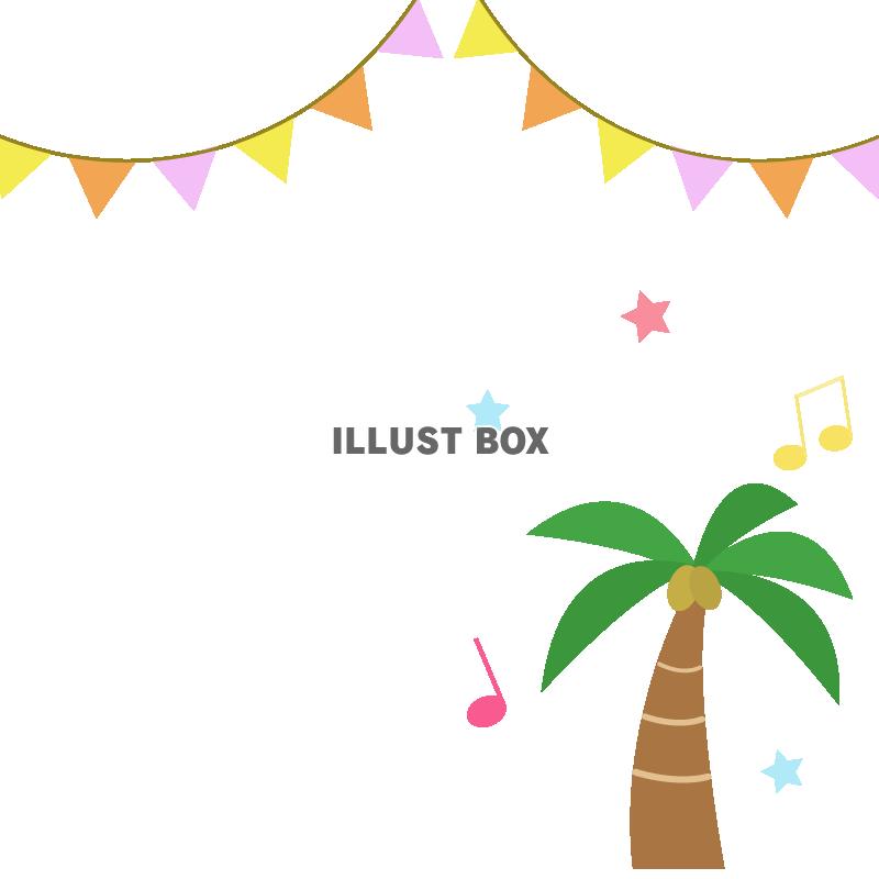 夏祭り ガーランドイラスト無料イラスト・フリー素材なら「イラストAC」