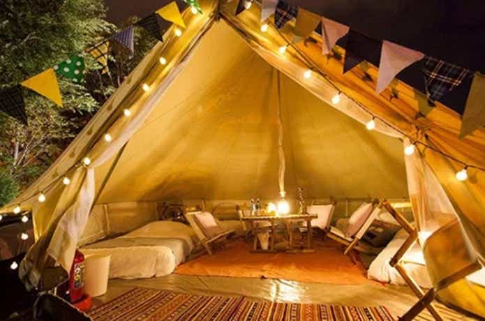 キャンプで光の演出！ コールマン ＬＥＤストリングライト！キャンプ道具探訪