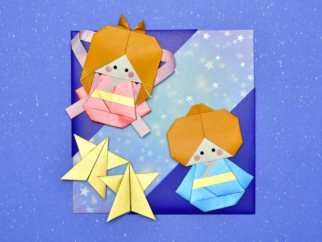 Amazon.co.jp: 『七夕 笹飾り』 手作りちりめん細工 なごみの和雑貨 夏の風物詩 : ホーム＆キッチン