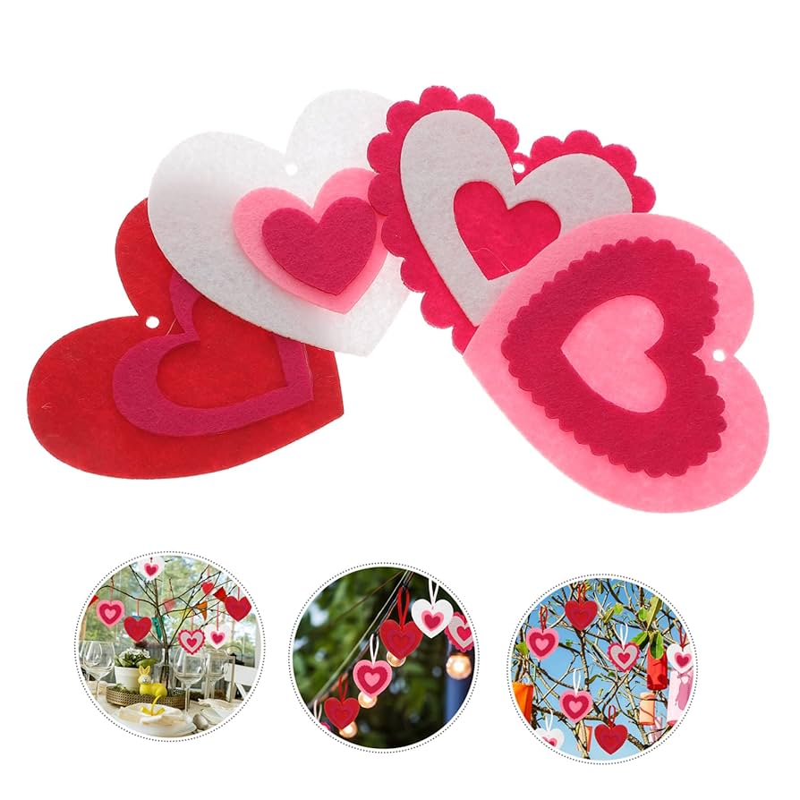 100均のフェルトでハートのクリスマスオーナメントの作り方 - SHUMI-MOmagazine