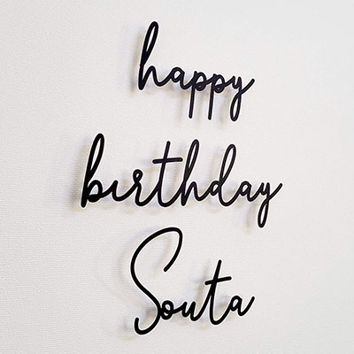 誕生日のメッセージを送るときに使えるかわいい顔文字・AA - 花だより