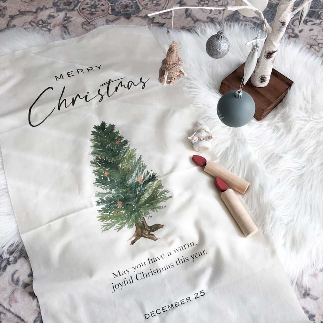 Xmasタペストリー ハンドメイド パッチワーク キルト クリスマスツリ