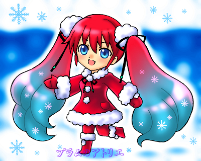 フリー素材 クリスマス素材 サンタ服ポンチョ・サンタ帽子 - oftunlabo - BOOTH