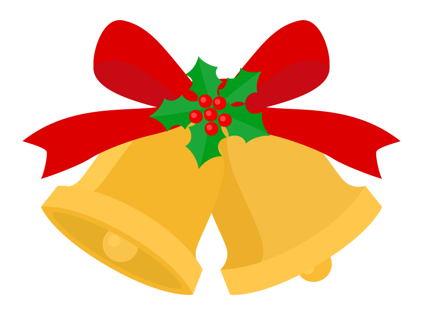 クリスマスのイラスト ベル- イラストくん