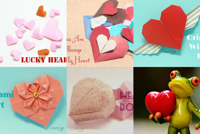 折り紙で立体のハートの作り方！簡単で子供も楽しんでたよ