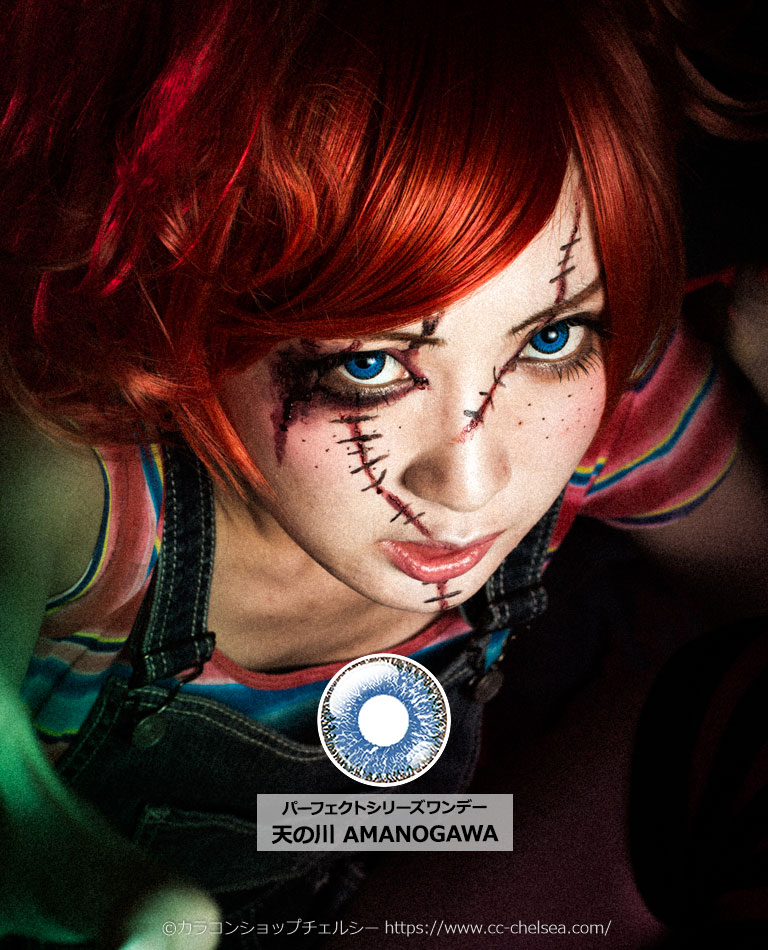 HappyHalloween🎃✨ 今年はチャッキーにしたよ~🔪チャッキー チャッキーコスプレ ハロウィン ハロウィンコスプレハロウィン仮装ハロウィンメイク