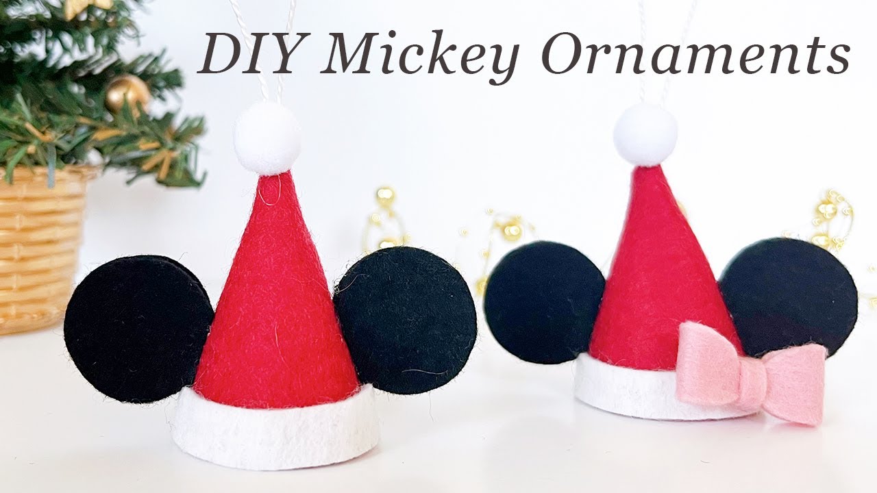 手作りの発光クリスマス帽子ヘアピン - ショップ miniapple ピアス・イヤリング - Pinkoi