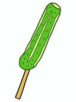 冷やしきゅうりのイラスト 夏祭り 屋台グルメのイラスト素材129986548- PIXTA