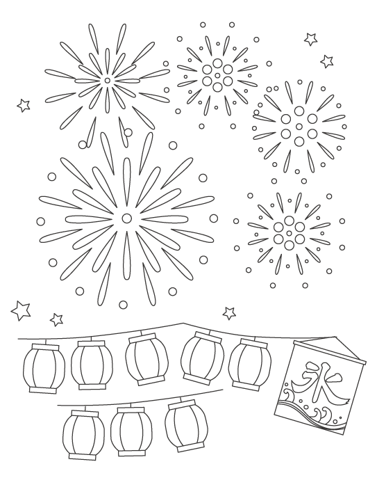 夏祭り 夏まつり イラスト・無料素材