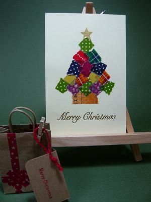 見開きクリスマスカード クリスマスリース 壁面の通販 by のん's shopラクマ