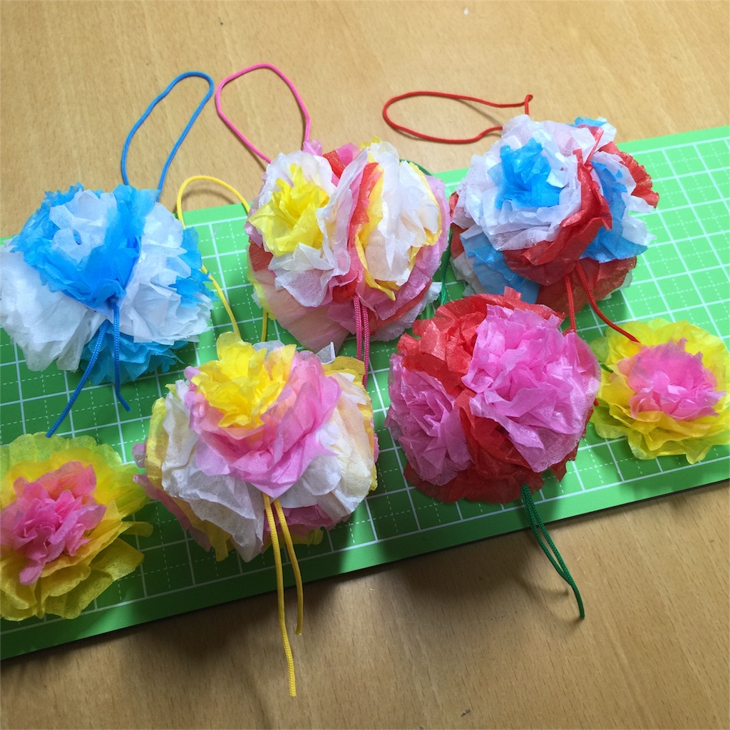 折り紙 七夕飾り天の川 網飾り