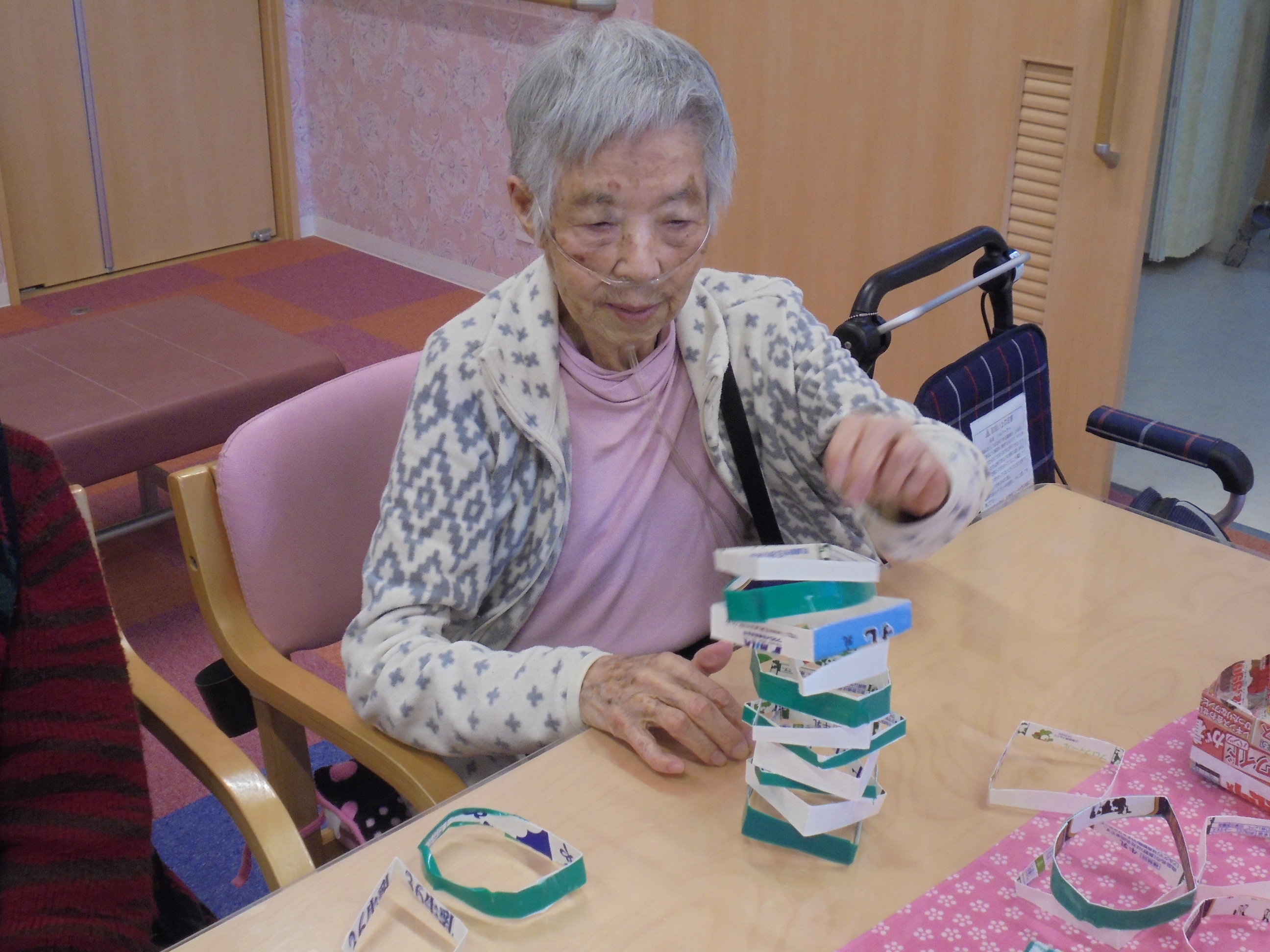 デイサービス ひな祭りレクリエーション北上の郷より