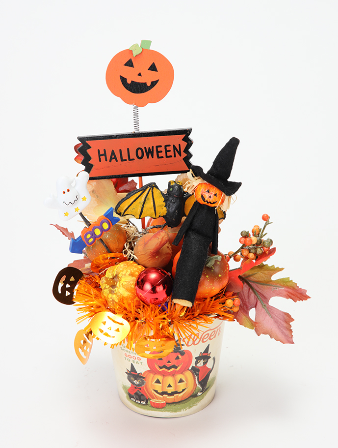 ハロウィンバケツ カボチャバケツ 幅18cm オレンジ パンプキンバケツ お菓子入れ 子供 トイザらス限定おもちゃ通販のトイザらスオンラインストア