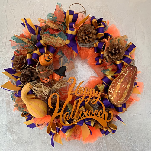 楽天市場秋特集ハロウィン リース キットリース15センチ 花材 松ぼっくり 目玉 ジャックオー 接着剤つき 説明書 キットハロウィン飾りハロウィンイベント用 手作りキット 手作りセット 工作 小学生 自由研究 夏休み 簡単 : GRACE HOME