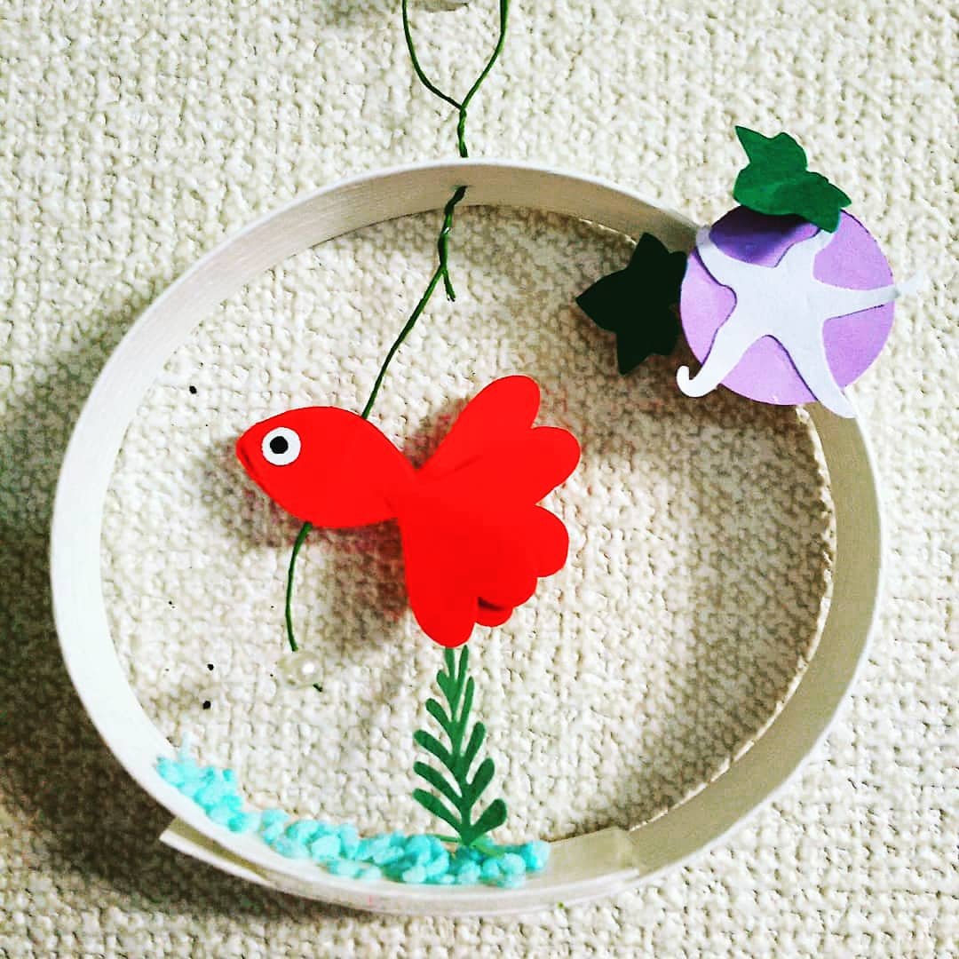 海モチーフの吊るし飾り世界文化ワンダ