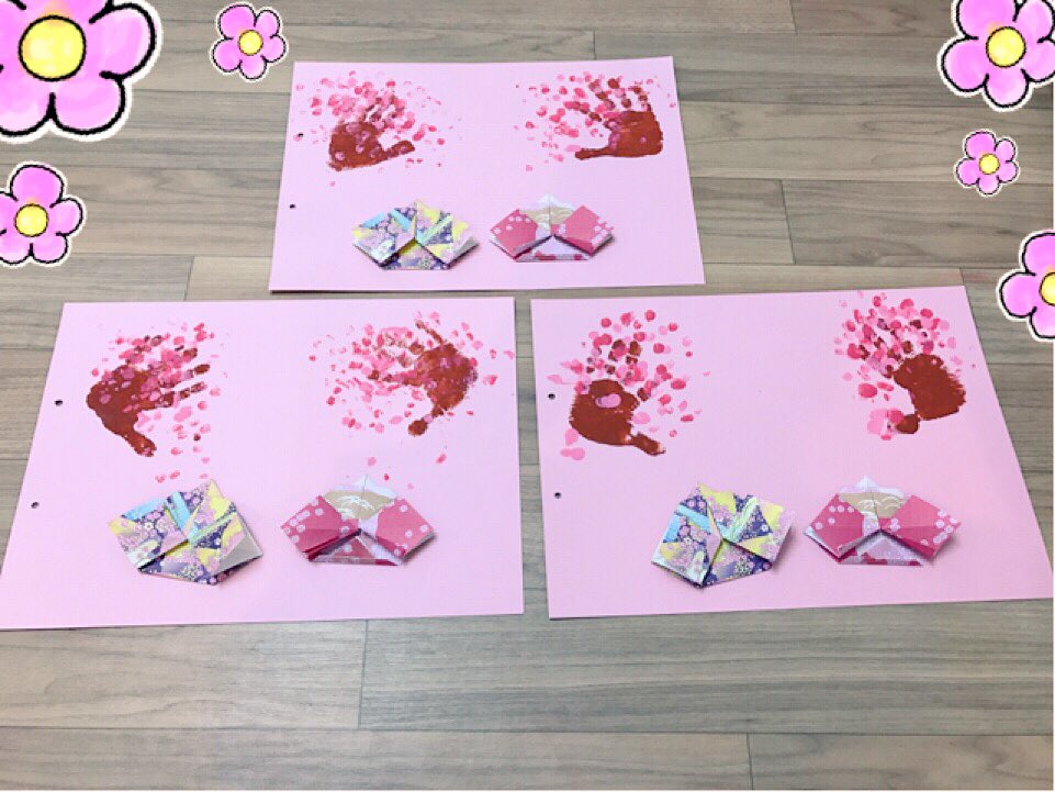 製作お内裏様とお雛様を作ったよ！ ーひなまつりーお知らせ總持寺保育園社会福祉法人 諸岳会