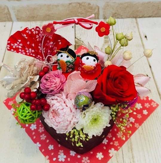 ひなまつり 〜フラワーアレンジメント〜FlowersYuka BLOG 2