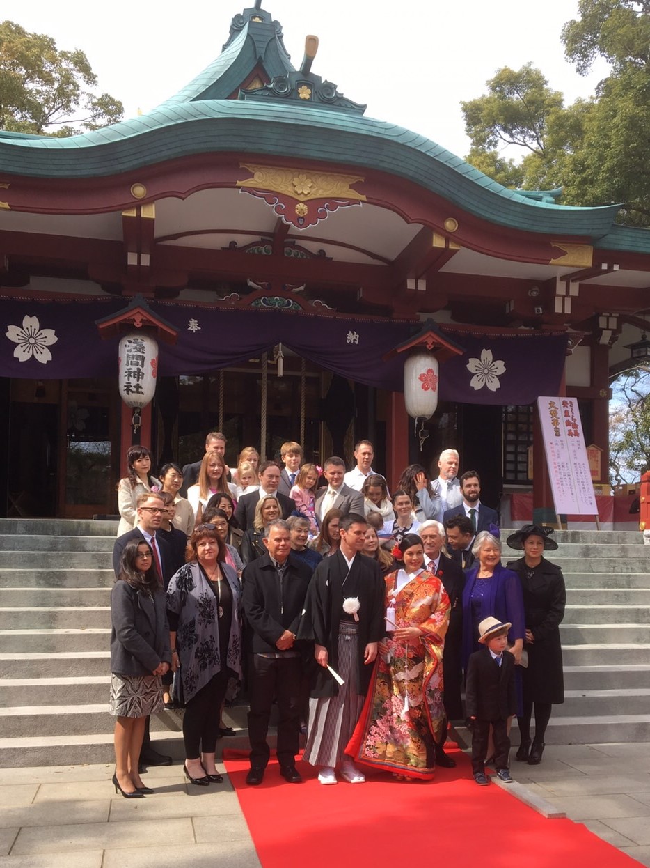 世界文化遺産「熊野那智大社」の神前結婚式 和歌山県那智勝浦町