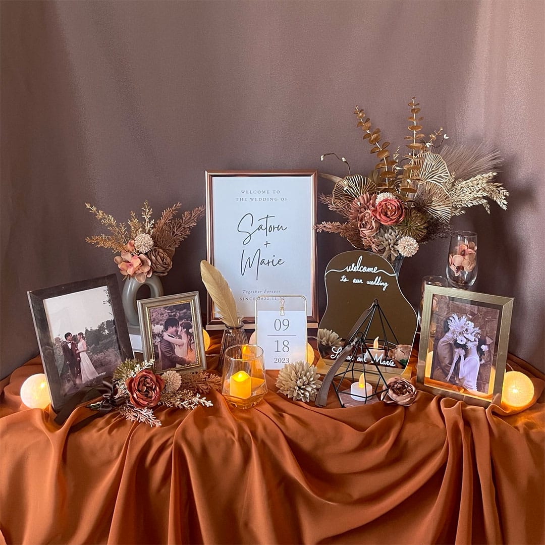 ウェルカムスペースセット 結婚式 ウエディング ブライダル 和装 秋 まとめ売り