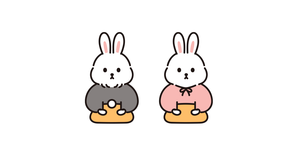 うさぎのお正月イラスト - No: 23159550無料イラスト・フリー素材なら「イラストAC」