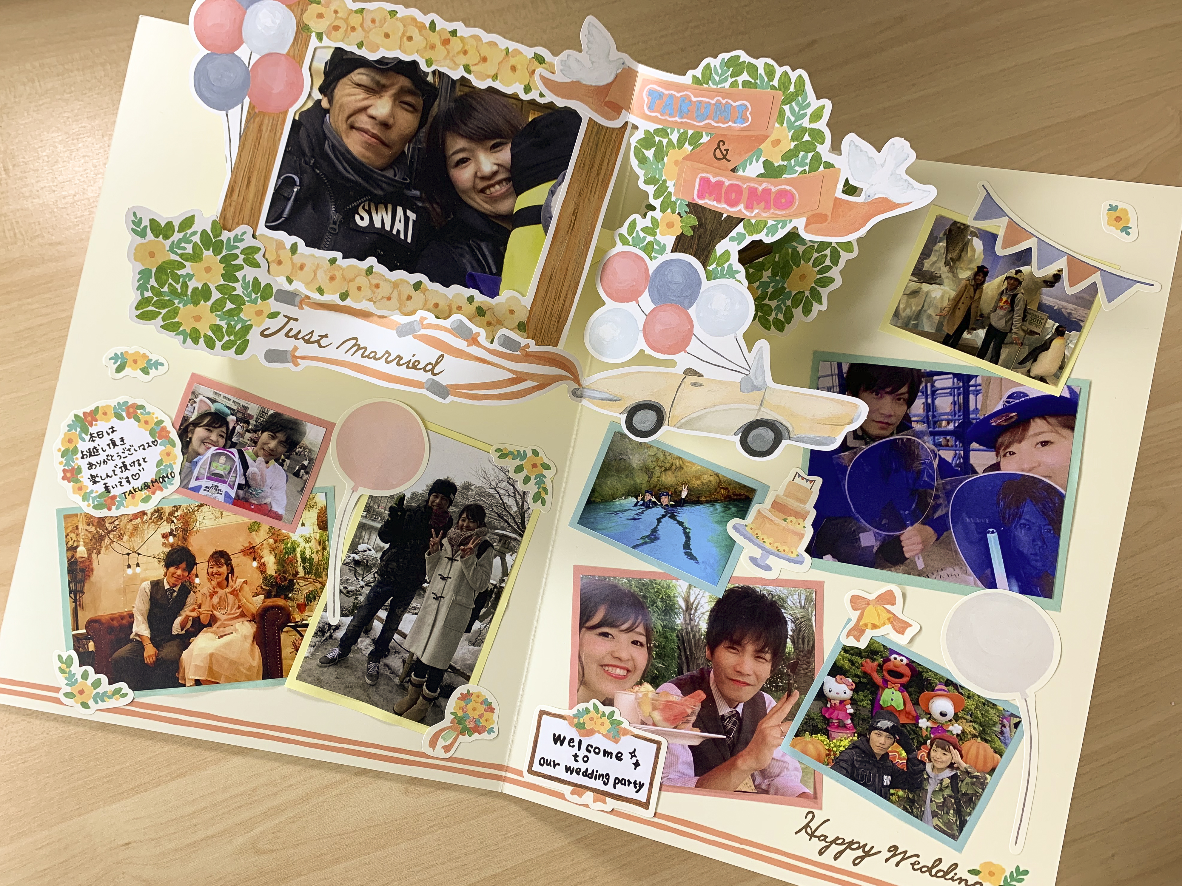 手作りとは思えない！おしゃれな結婚式ウェルカムボードの作り方８選ARCH DAYS