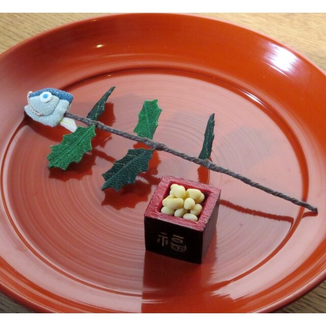 NEWS パソコン・周辺機器 赤鬼 節分 飾り 豆 鬼 玄関 置物 柊鰯 柊 鰯