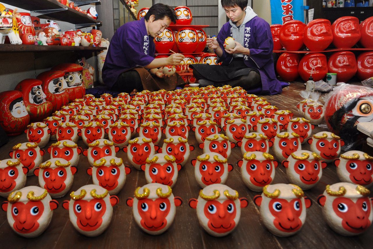 干支 福々龍 & 福だるま 辰セット 置物 おしゃれ かわいい 正月飾り 辰 竜 開運 グッズ 玄関 縁起物 kokechiギフト,お年賀こけし屋 『卯三郎の孫』